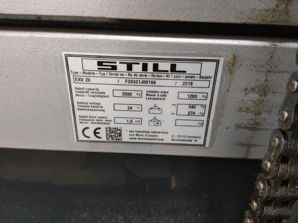 Still EXV20 - Stacker: picture 5 Still EXV20 - Stacker: picture 5