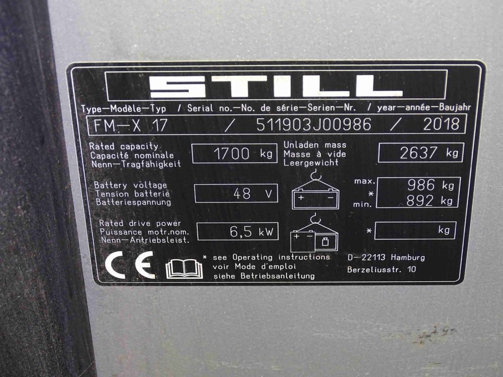 Still FM-X17 - Reach truck: picture 5 Still FM-X17 - Reach truck: picture 5