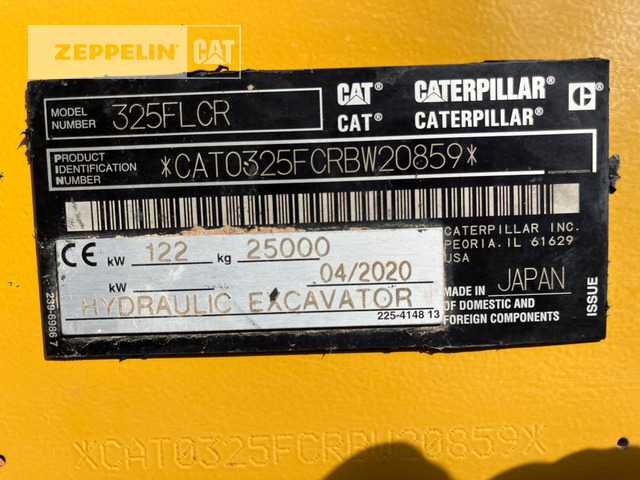 Cat 325FL - Crawler excavator: picture 2 Cat 325FL - Crawler excavator: picture 2