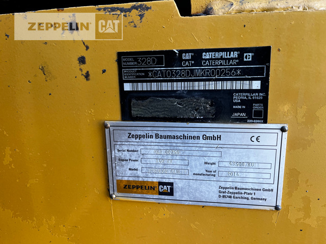 Cat 328DTUNNEL - Tunneling equipment: picture 2 Cat 328DTUNNEL - Tunneling equipment: picture 2