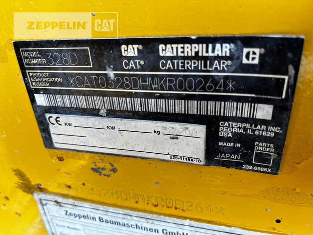 Cat 328DTUNNEL - Tunneling equipment: picture 2 Cat 328DTUNNEL - Tunneling equipment: picture 2