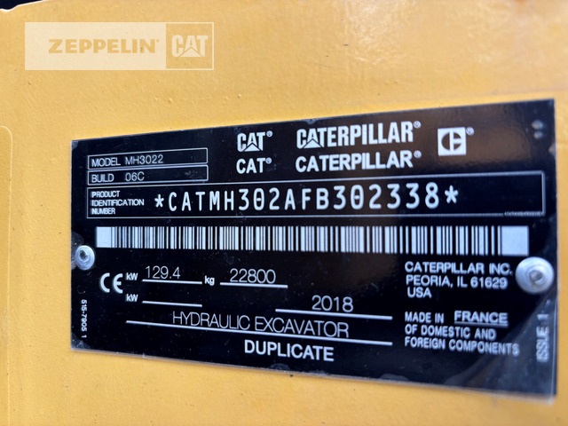Cat MH3022-06C - Waste/ Industry handler: picture 5 Cat MH3022-06C - Waste/ Industry handler: picture 5
