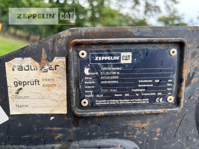 Raedlinger UTL600_MS10 - Excavator bucket: picture 1 Raedlinger UTL600_MS10 - Excavator bucket: picture 1