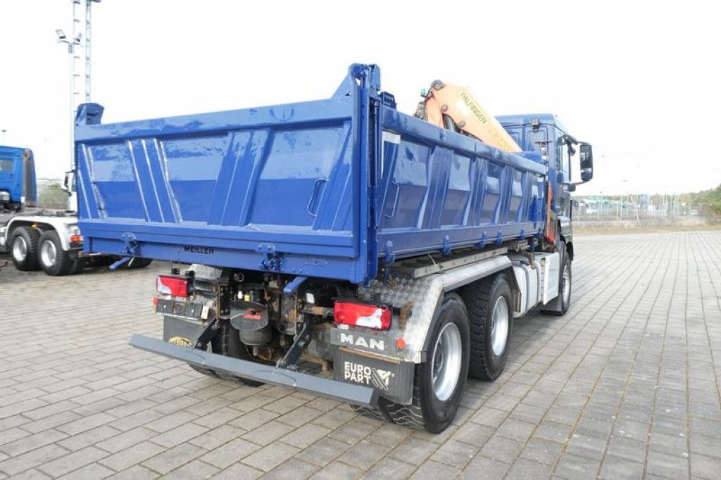 MAN TG-S 26.480 6x4 BL 3-Achs Kipper Kran Palf. PK 2 MAN TG-S 26.480 6x4 BL 3-Achs Kipper Kran Palf. PK 2 - Tipper, Crane truck: picture 4 MAN TG-S 26.480 6x4 BL 3-Achs Kipper Kran Palf. PK 2 MAN TG-S 26.480 6x4 BL 3-Achs Kipper Kran Palf. PK 2 - Tipper, Crane truck: picture 4