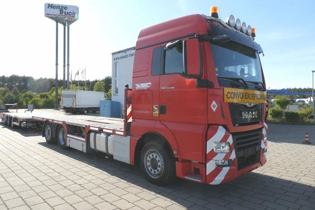 MAN TG-X 24.500 6x2-4 LL-U Pritsche Maschinentranspo - Dropside/ Flatbed truck: picture 2 MAN TG-X 24.500 6x2-4 LL-U Pritsche Maschinentranspo - Dropside/ Flatbed truck: picture 2