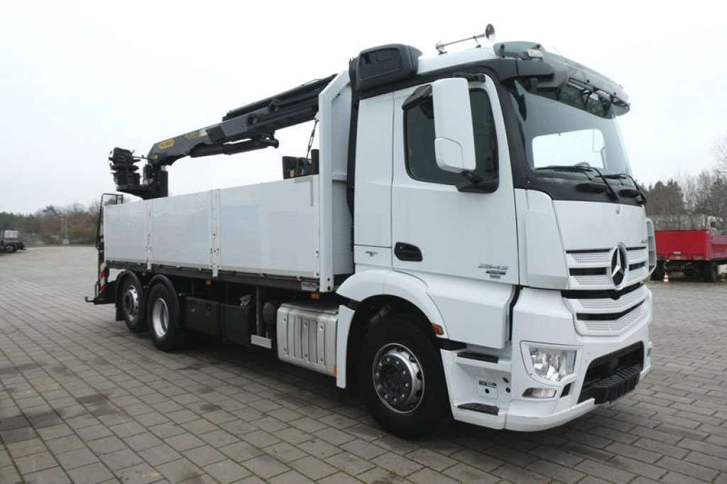 Dropside/ Flatbed truck, Crane truck MERCEDES-BENZ Antos 2543 L 6x2 Pritsche Heckkran: picture 9 Dropside/ Flatbed truck, Crane truck MERCEDES-BENZ Antos 2543 L 6x2 Pritsche Heckkran: picture 9