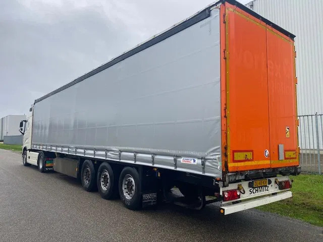 Schmitz Cargobull schuifzeil/dak 3 asser , schijfremmen , paletkist, apk gekeurd - Curtainsider semi-trailer: picture 1 Schmitz Cargobull schuifzeil/dak 3 asser , schijfremmen , paletkist, apk gekeurd - Curtainsider semi-trailer: picture 1