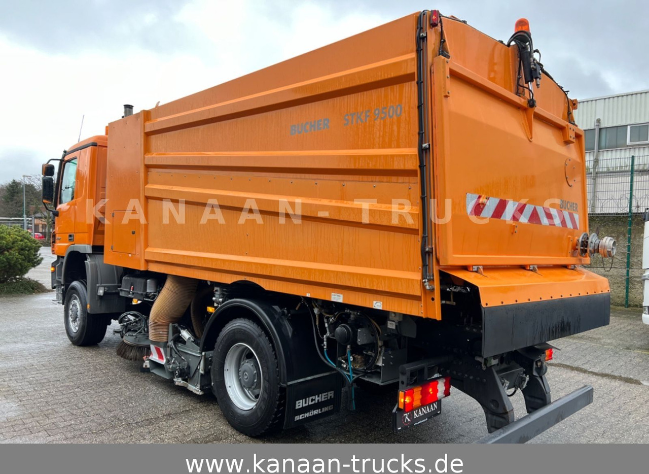 Mercedes-Benz 2032 Actros 4x4 Bucher STKF 9500 AIRPORT KLIMA - Road sweeper: picture 4 Mercedes-Benz 2032 Actros 4x4 Bucher STKF 9500 AIRPORT KLIMA - Road sweeper: picture 4